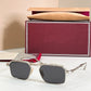 Foldable Sunglasses Square Frame UV400 Lenses Light Eyewear Summer 2026 Trend