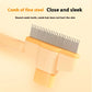 Dog Hair Remover Brush for Long Hair Pets - Grooming and Maintenance Comb for Dogs and Cats, Bath Brush for Simple Hair Cleaning
