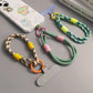 Universal Mobile Phone Lanyard with Anti-Loss Wrist Strap & Accessories - Trendy Two-Strand Design