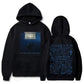 Men’s Warm Hoodie - Slim Fleece Polyester, Urban Street