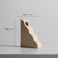 Ceramic Vase Embryo Sculptural Tabletop Vase Scandinavian Minimalist Household Decor Fall 2025 Ideal For Dry Flower Display