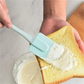 3Pcs Non-Stick Silicone Spatula Kit for Baking, PP Handle, Kitchen Device