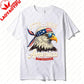 Plush Unisex Bald Eagle Graphic Tee - Short-Sleeve, Sturdy Cotton, For 250th Anniversary Independence Day Celebration