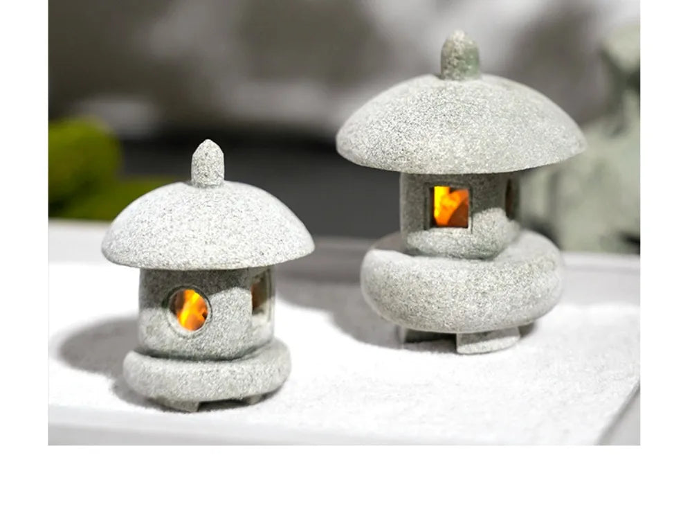 Lantern Pagoda Garden Statue Zen Yard Light Miniature Lamp for Micro Landscape Decor Fall 2026 Trend