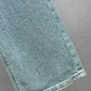 Loose Fit Casual Pants for Women in Blue, Breathable Cotton Polyester, Everyday Comfort Trousers-5