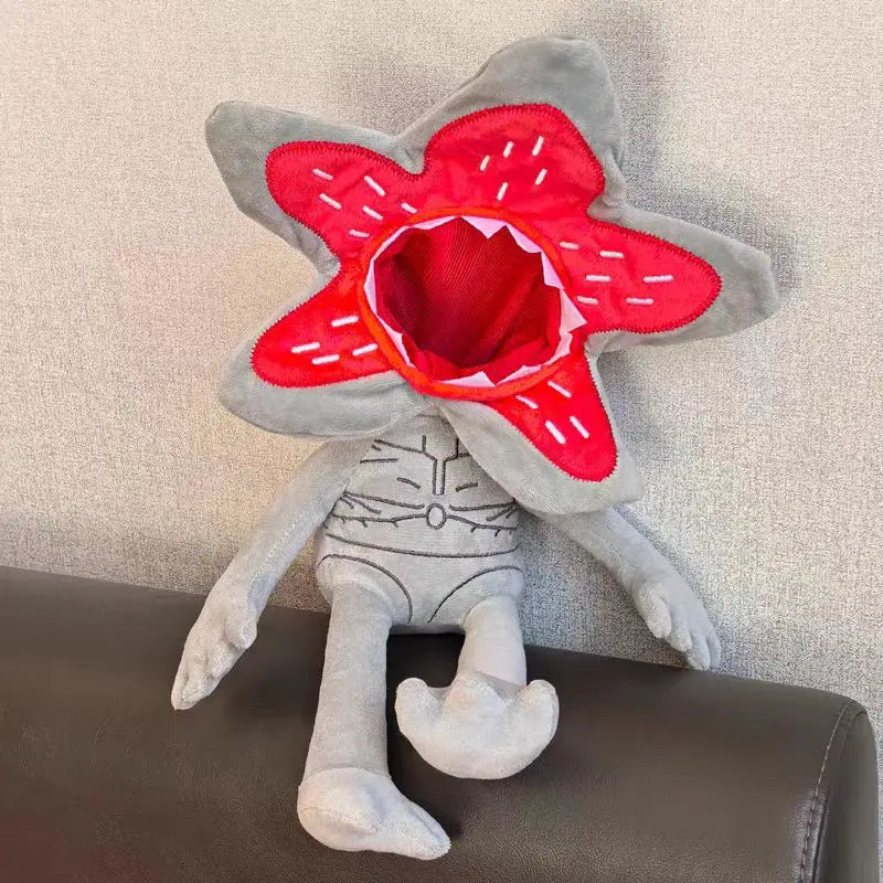 Demogorgon Plush Toy Gray Plush Monster Doll Halloween 2026 Gift-Ready For Kids