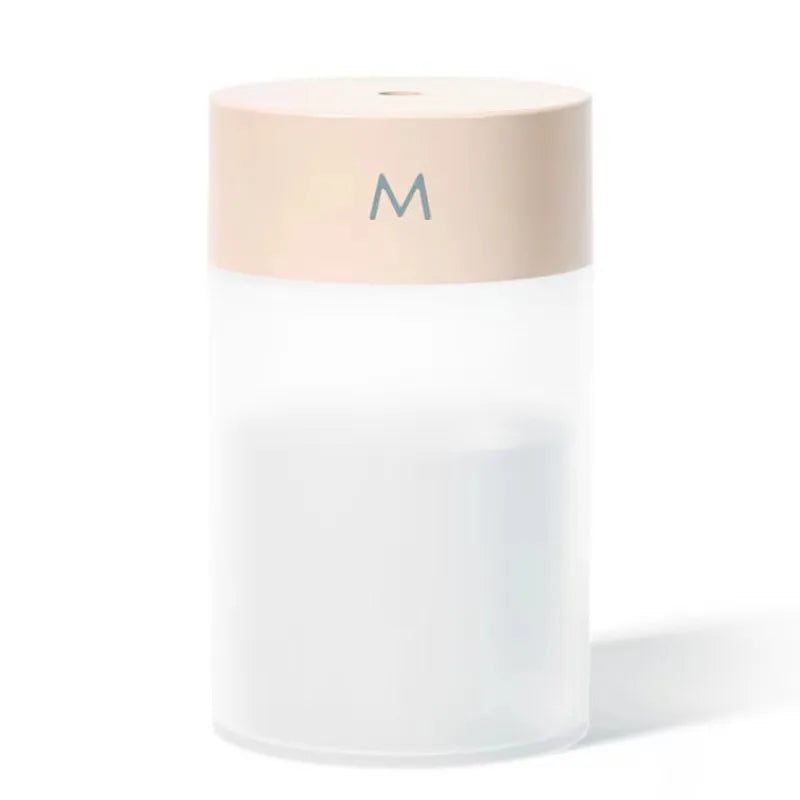 New Mini Fog Humidifier USB - Compact Desktop Air Purifier with Large Capacity for Household and Travel