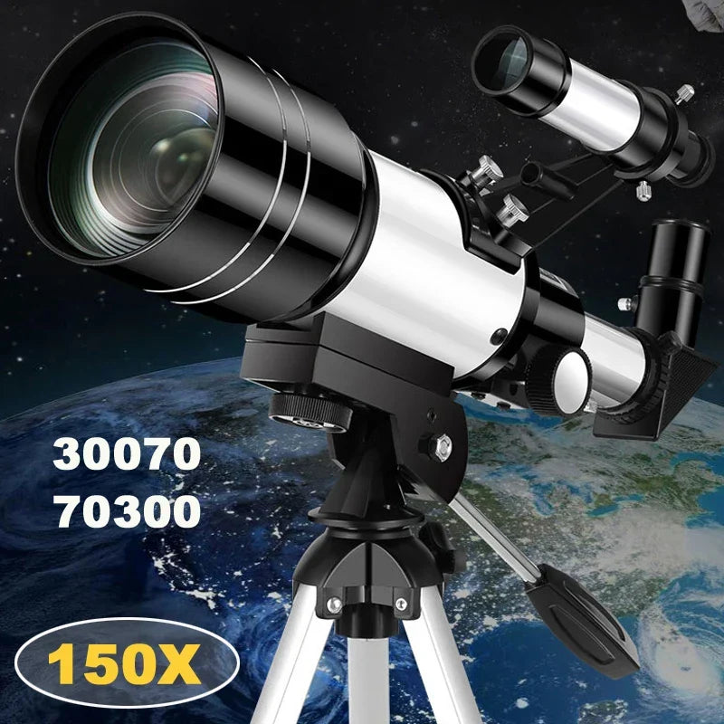 Astronomical2026 Edition Telescope Monocular 150X Zoom HD Night Vision For Moon And Star Viewing Holiday Gifts