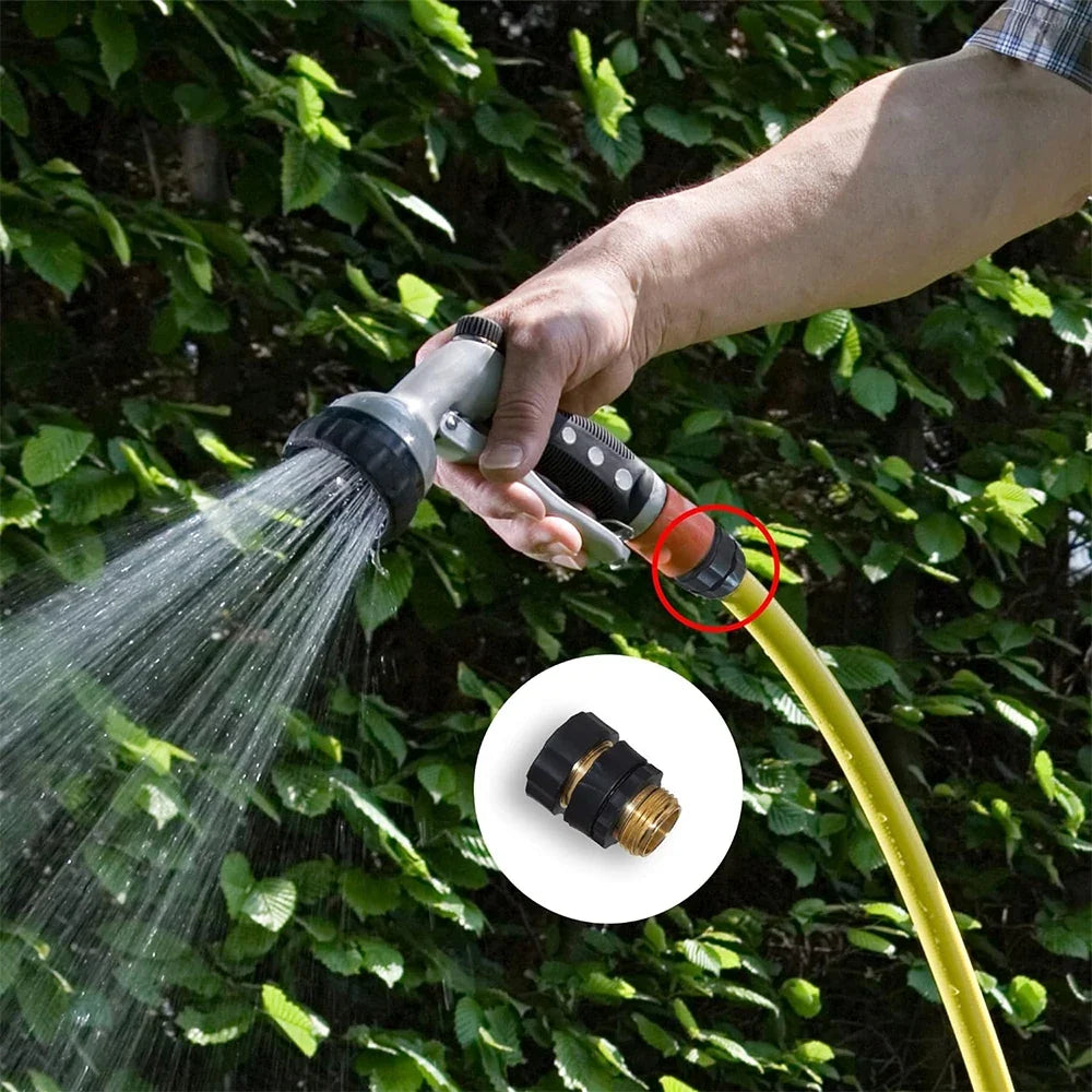 Garden Hose Fast Connector Kit Male and Female Fittings with O Rings Leak Free Fast Connectors Spring 2026 Garden Upgrade