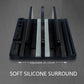 Vertical Laptop Stand with Flexible Width - Space-Saving Computer Accessories for Office Desks