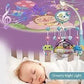 Mobile Crib Remote Music Light Newborn Sensory Toys