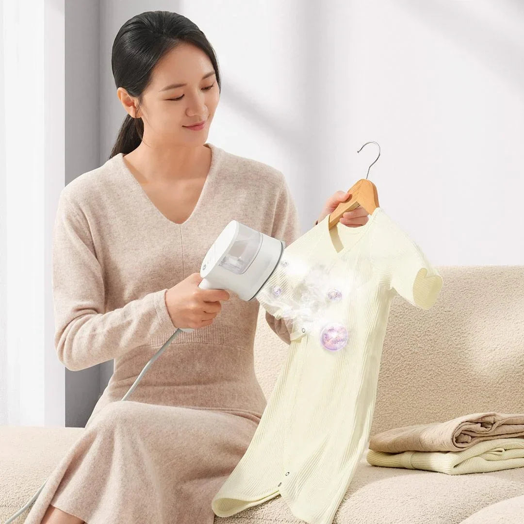 Hand-Held Garment Steamer - Travel-Friendly Vertical Iron, Back To School 2025 Household Essential, Safe Fast Steam