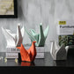 Ceramic Bird Statue Origami Sculpture Contemporary Desktop Household Decor Fall 2025 Accent Minimalist Office Gift