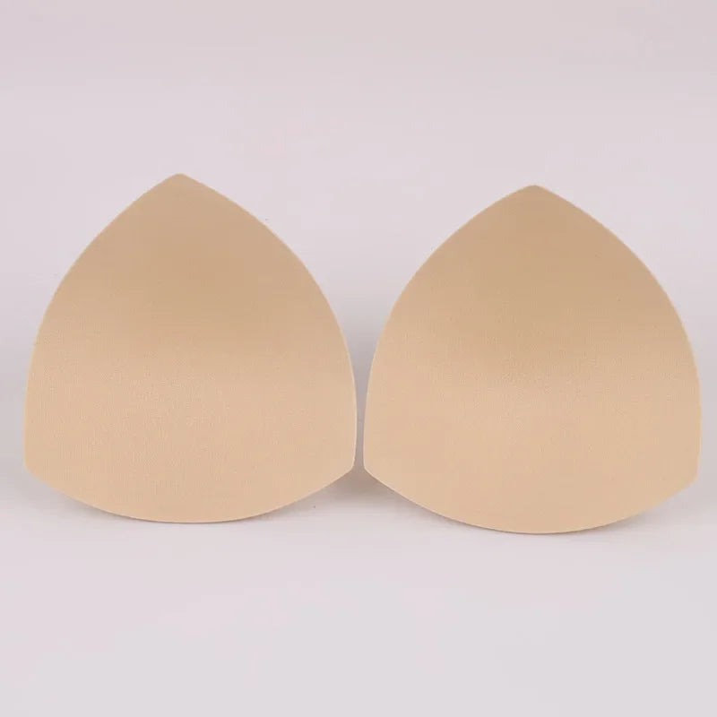 Breathable Women's Bra Pads - 3D Push-Up, Multi-Use Sponge Padding, For Swimsuits