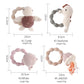 Bear Crochet Teether Rattle Ring Newborn Sensory Toys