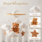Crib Baby Mobile Wooden Nursery Newborn Sensory Toys