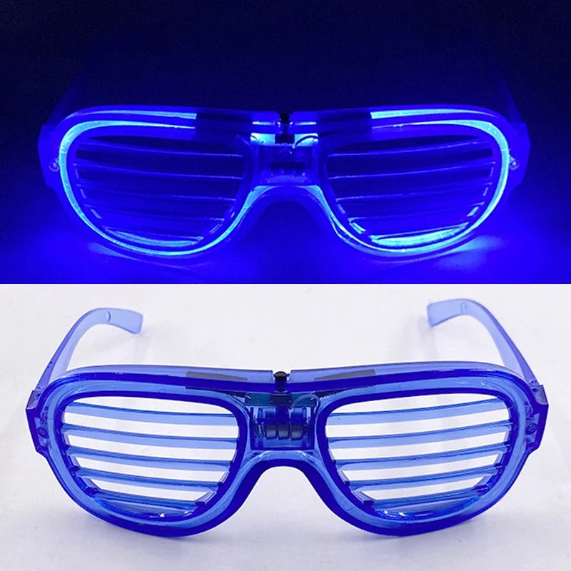 Shape Heart Glow LED Glasses -  Party Glasses for Kids and Adults, 5 Colors Neon Supplies
