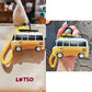 Leather2025 Edition Keychain Handmade Transportation Charm Gift