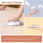 Mini Travel Iron for Clothes - Travel-Friendly Motor-Driven Iron, Fast Heating 30s, Dual Voltage 220V