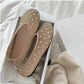 Women Breathable Ballet Flats - Mesh Crystal, Casual Walking