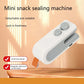 Mini Heat Sealer USB Battery-Powered Hand-Held Food Sealer Travel-Friendly Bag Clip 2026 Household Essentials