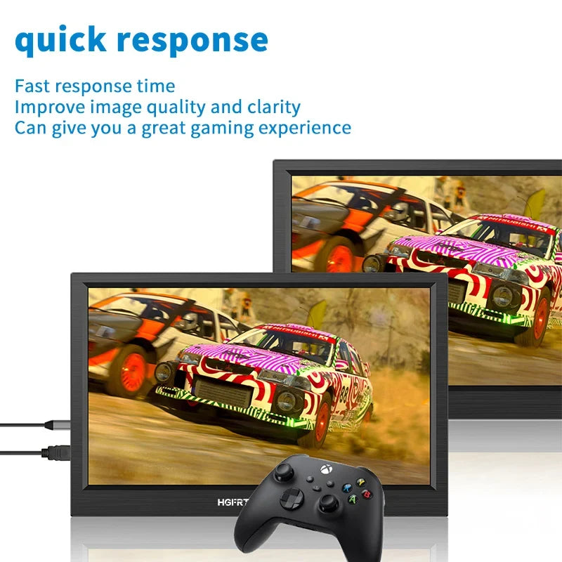 Travel-Friendly Monitor 11.6 Inch HDMI Gaming Second Screen