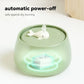 Water Cat Fountain 1300ml Ceramic USB Charging Pet Fountain With Filter And Wooden Stand Fall 2025 Continuous Hydration