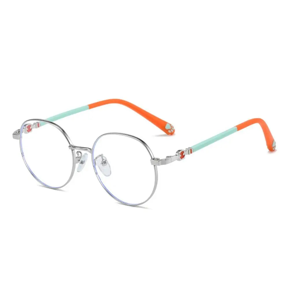 Anti Blue Light Glasses For Kids Timeless Metal Frame Eyewear Back To School 2026 Eye Protection