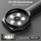 Digital Microscope 2.8-Inch IPS Screen Hand-Held, 1080P HD, 100X Zoom With 15 LEDs For PCB And Coin Examination