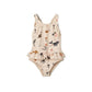 Rash Guard & Hat, Nylon, Cartoon Seagull Star Print, Beach Holidays – Fast-dry Kids’ Swimwear Kit