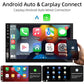 Stereo Car 7-Inch 1 Din CarPlay Android Auto MP5 Head Unit With USB Bluetooth Rear View Camera Fall 2025 Gift