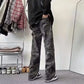 Men’s Oversized Cargo Jeans - Baggy Straight Denim Wear