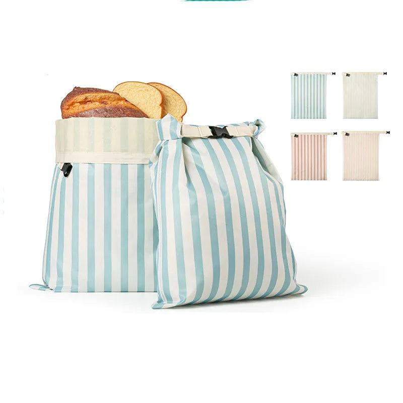 Eco-Friendly Reusable Food Storage Fermentation Bags 2026 – Beeswax Bread Bags 2-Pack Oxford Cloth