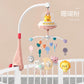 Mobile Crib Remote Music Light Newborn Sensory Toys
