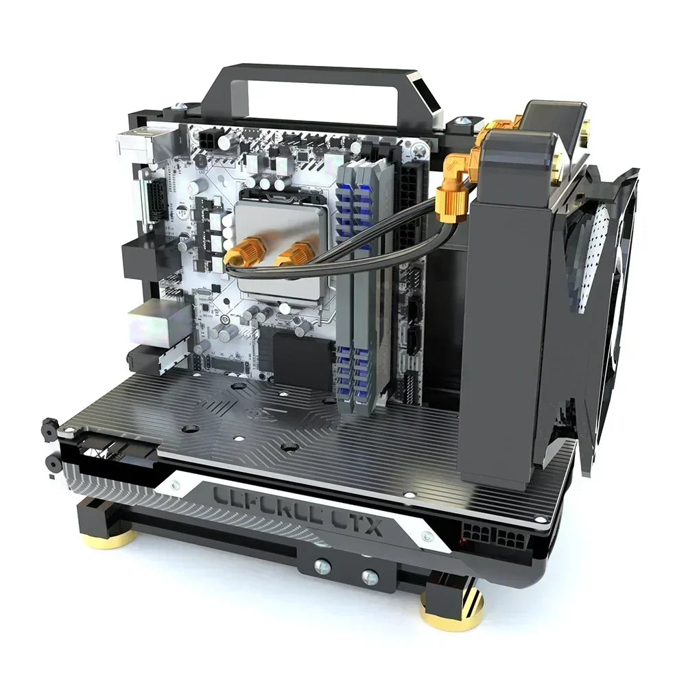 Frame Open ATX PC Case Rack Modular Water Air Cooling