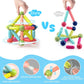 Magnetic Building Blocks Kit for Kids - Montessori Educational Toy for Toddlers, Creative Magnet Construction Gift