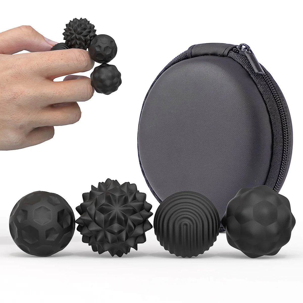 Ball Magnetic Fidget Toy Silicone Sensory Stress Relief