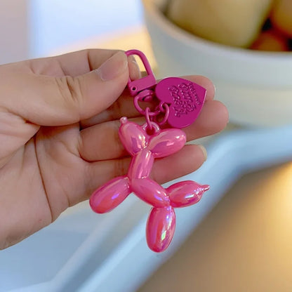 Dog Balloon Keychain Resin Cute Bag Pendant Fall 2025 Gift