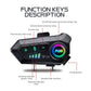 Water-Resistant Hands-Free Call Music Speaker Universal Fit 2026 – Bluetooth 5.3 Motorcycle Helmet Headset Y10