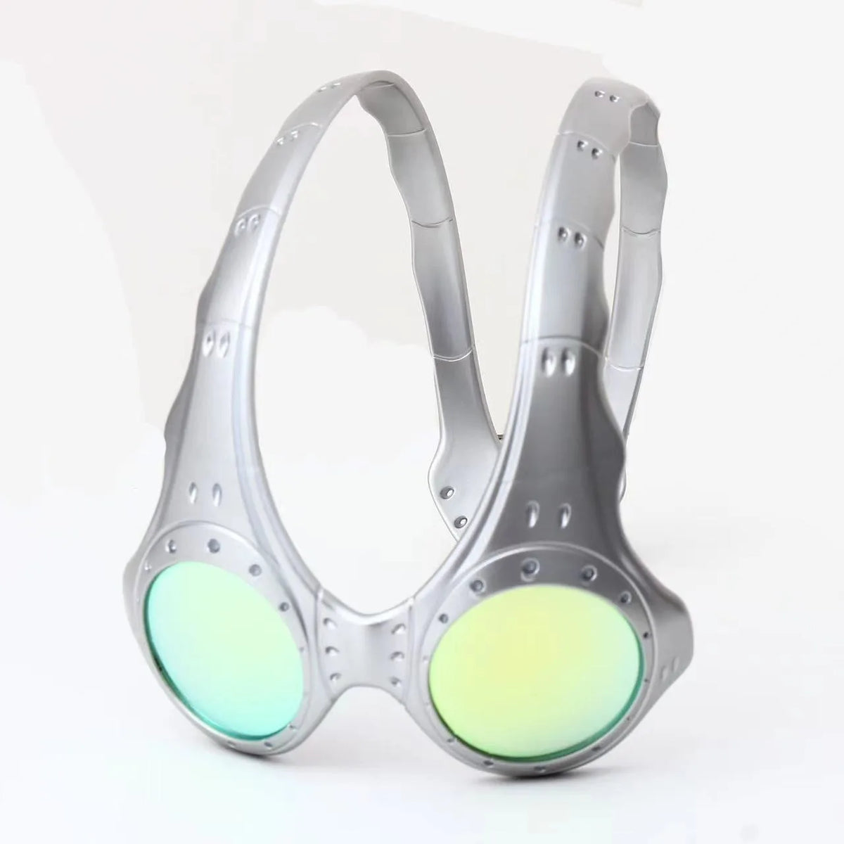 Sunglasses2026 Edition Metal Frame Oversized Round Lens Eyewear For Outdoor Cycling TikTok Viral Retro