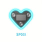 Window Car Neon Light Heart Shaped LED Interior Lamp TikTok Viral Fall 2026 Solar Powered Wiring Free