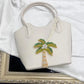 Tree Coconut Sequin Patch Keyring Bag Pendant Handmade