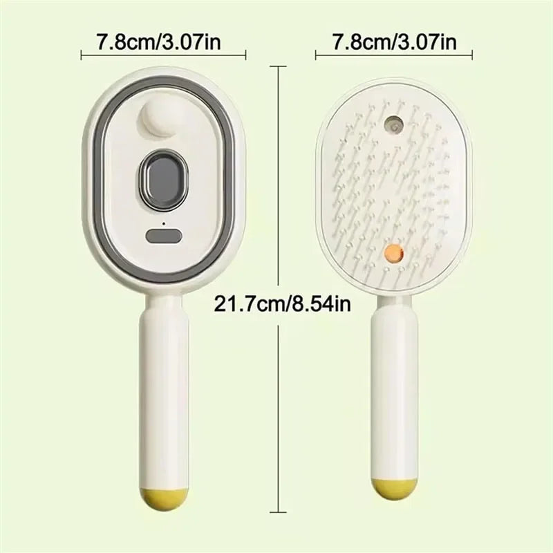 Scalp Massager 3 In 1 Self Cleaning Motor-Driven Spray Brush Battery-Powered Viral Fall 2026 Gift