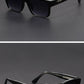 mirror lens, anti-mist outdoor driving shades, wide coverage – Men's square frame sunglasses UV400