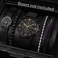 Quartz Watch And Bracelet Kit Nylon Band Casual Gift