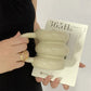 Coffee Ceramic Mug Kawaii Circle Design Korean Cute Style TikTok Viral Fall 2025 Microwave Safe Gift