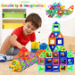Creative Magnetic Building Blocks Kit - Large & Mini DIY Toys for Kids Aged 7-12, Fun Educational Construction Gift in Mixed Colors