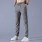 Men's Khaki Chino Pants - Lightweight Versatile Fit for Business and Casual Wear, Regular Fit, Multiple Sizes Available-5