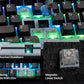 Keyboard Mechanical 75 Percent Hot Swap Gasket Mount Wired
