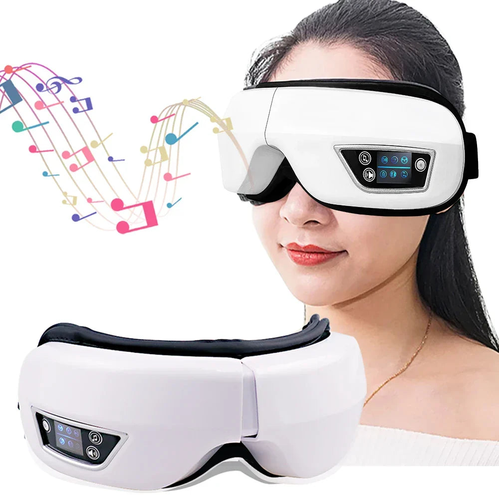 Massager Eye Medium Airbag Compression Bluetooth Music Sleep Aid AI Trending 2026 Wellness Gift